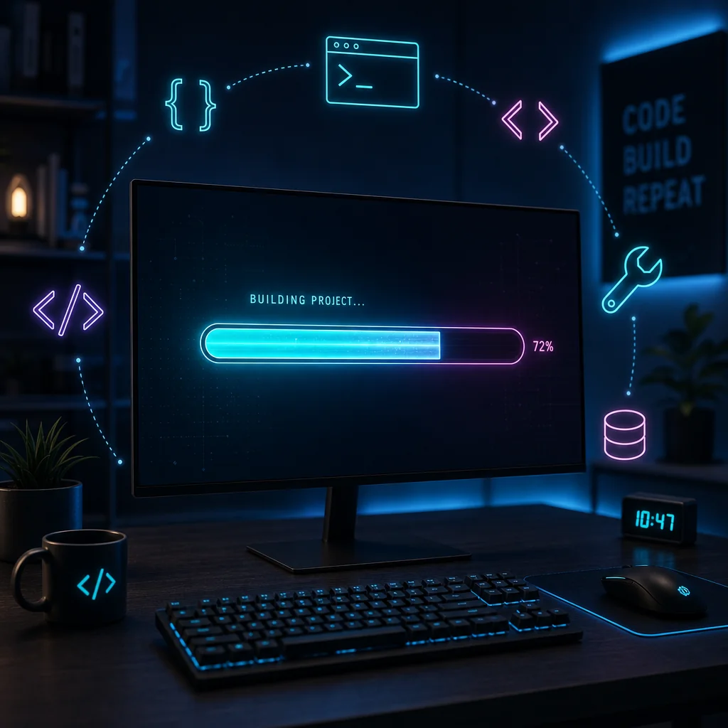 Digital interface showing patch progress and file integrity status